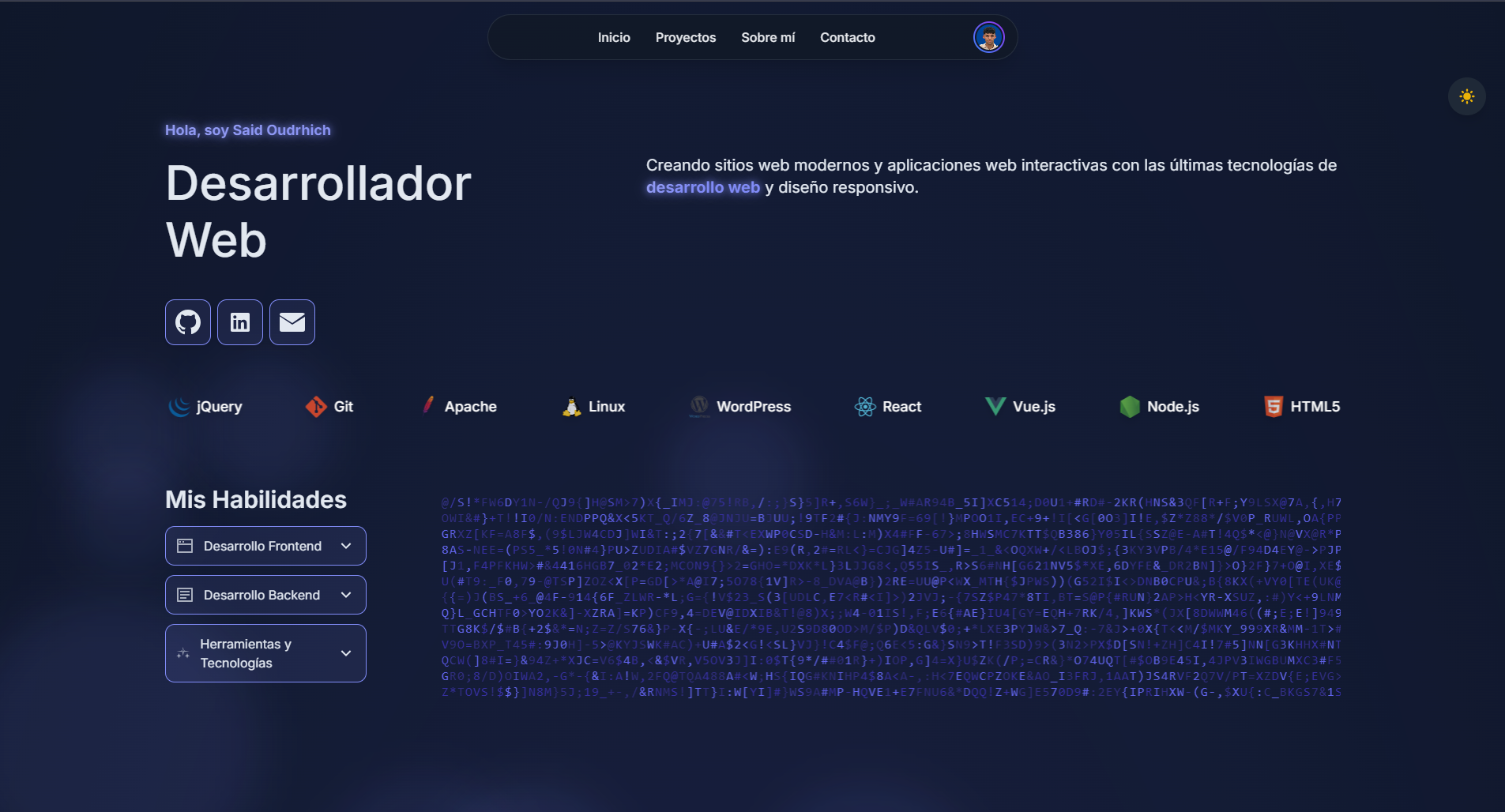 Portfolio Profesional con Astro